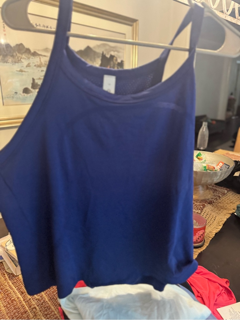 lululemon athletica Deep Navy Racerback Tank Top
